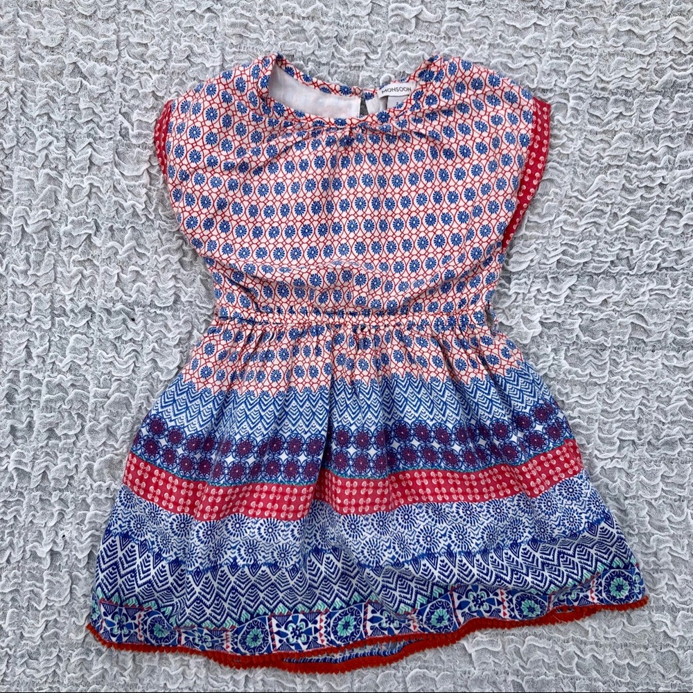 ☀️☀️☀️ 4/$20 Monsoon print dress.